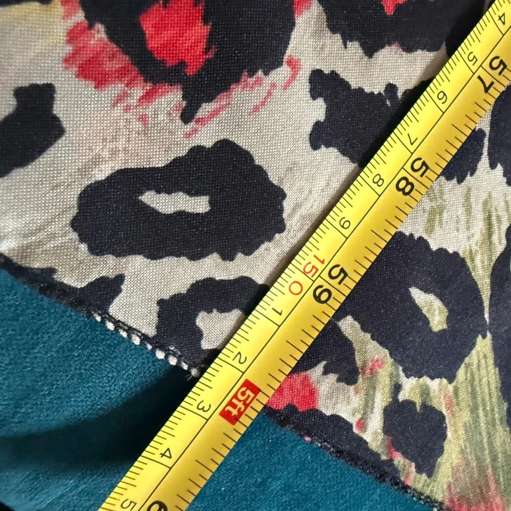 Animal Print Scarf Bundle 2 Pc Patchwork & Leopard‎ Polyester